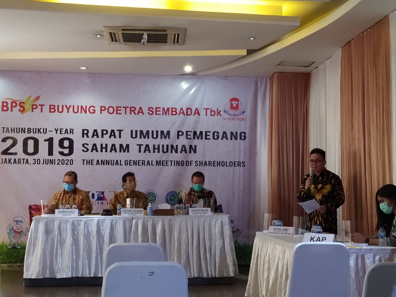 RUPS PT Buyung Poetra Sembada (HOKI) Bagi Dividen Rp 28,63 Miliar