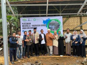 Berbagi Peduli Bantu Pembangunan Musholla Bambu, Musholla Rusak Akibat Gempa Cianjur