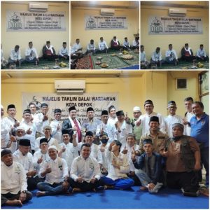 Pengajian Bulanan Majelis Taklim Balai Wartawan Kota Depok, MT.Balwan, Pengajian bulanan Majelis Taklim Balai Wartawan (MT.Balwan) di Kota Depok, Balaikota Depok