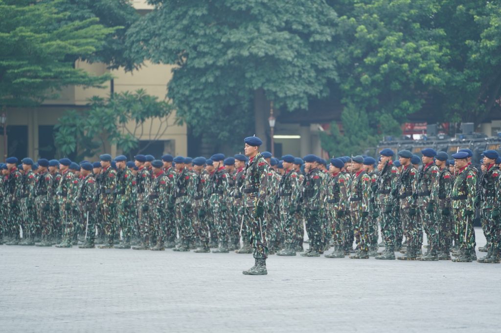 Komandan Resimen II Pasukan Pelopor Kombes Pol. Teguh Triwantoro, S.I.K. M.H., Pimpin Upacara Pengukuhan Komandan Batalyon A, Info Brimob, Komandan Batalyon B Resimen II Pasukan pelopor, Komandan Batalyon A Resimen II Pasukan pelopor