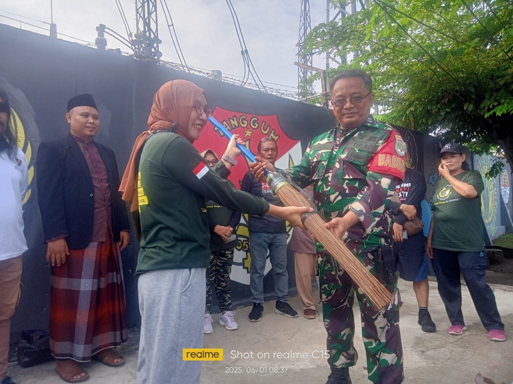 Pers Rilis RRD kegiatan 1 Juni 2025 Bersama koramil 02 Beji - RRD Bersama koramil 02 Beji, taman Pancasila Kota Depok Jawa Barat, Info Beji